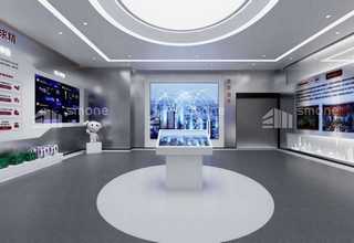 山东智慧展厅设计效果图